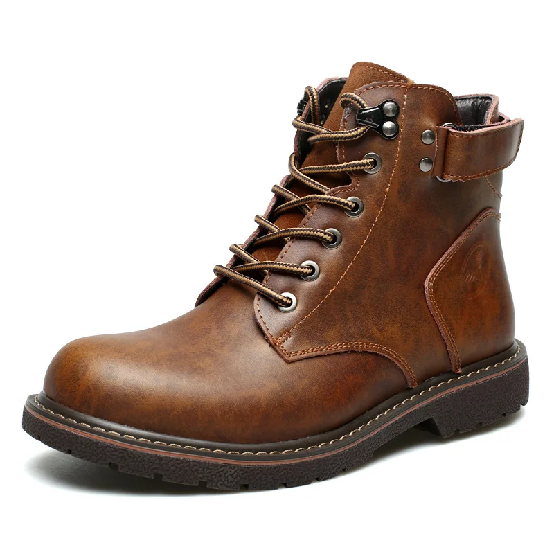 Men'S Fashion News - Luxury Men Ankle Boots Retro British