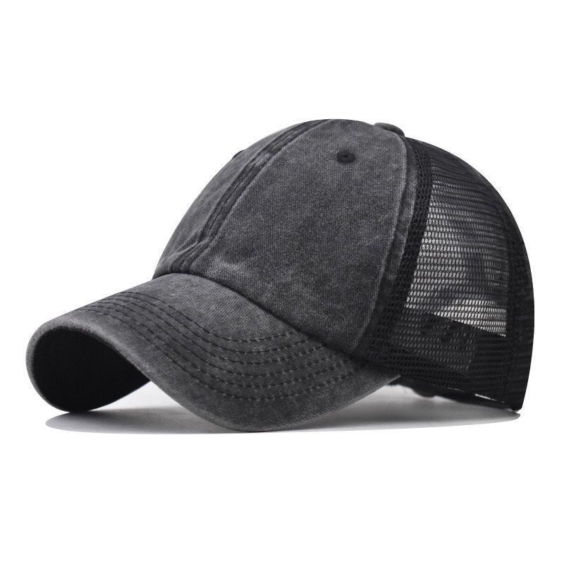 Customized Printed Logo Washed - Men'S Fashion With Hat ulasan dan harga