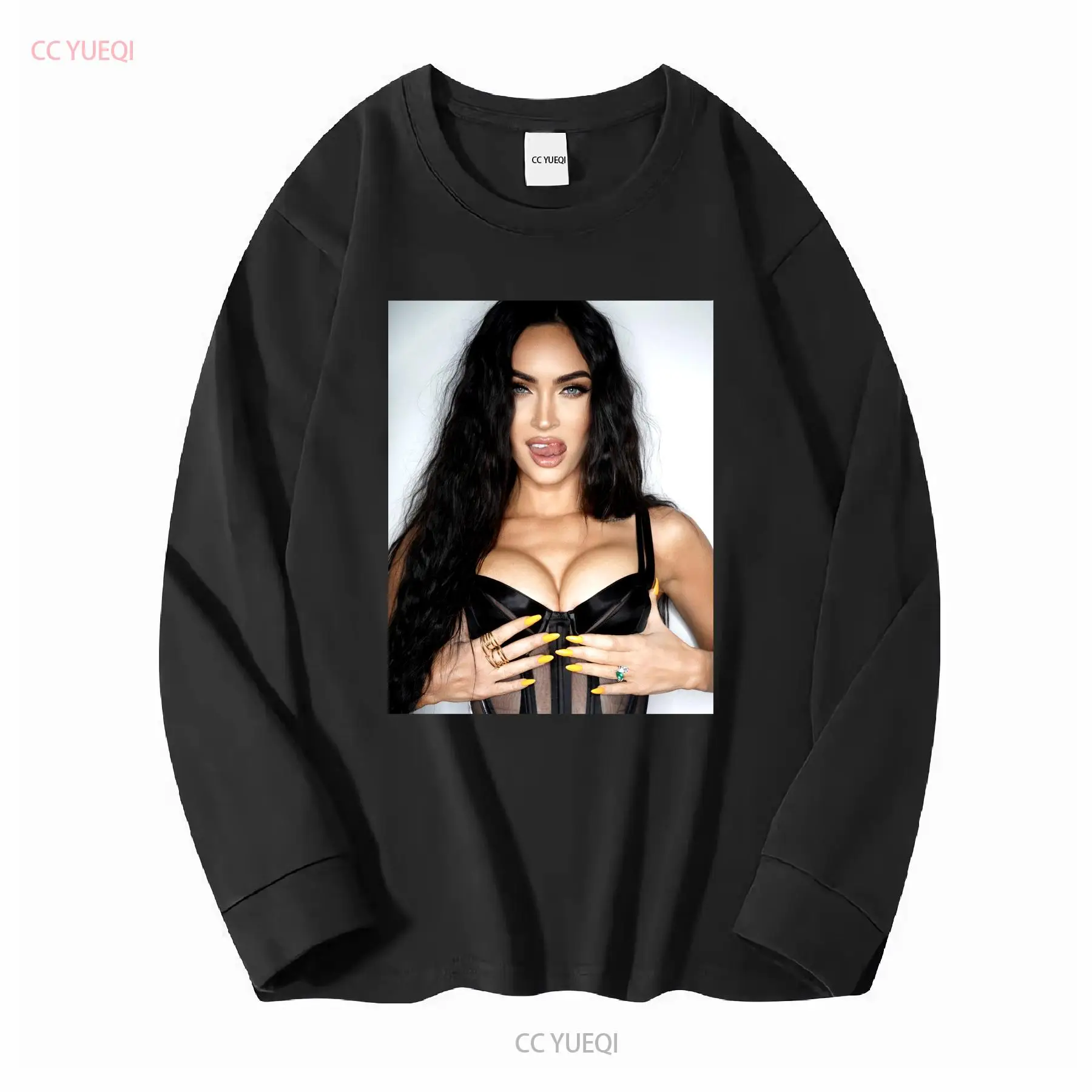 Megan Fox T shirt Poster long  - Poster Men Fashion ulasan dan harga