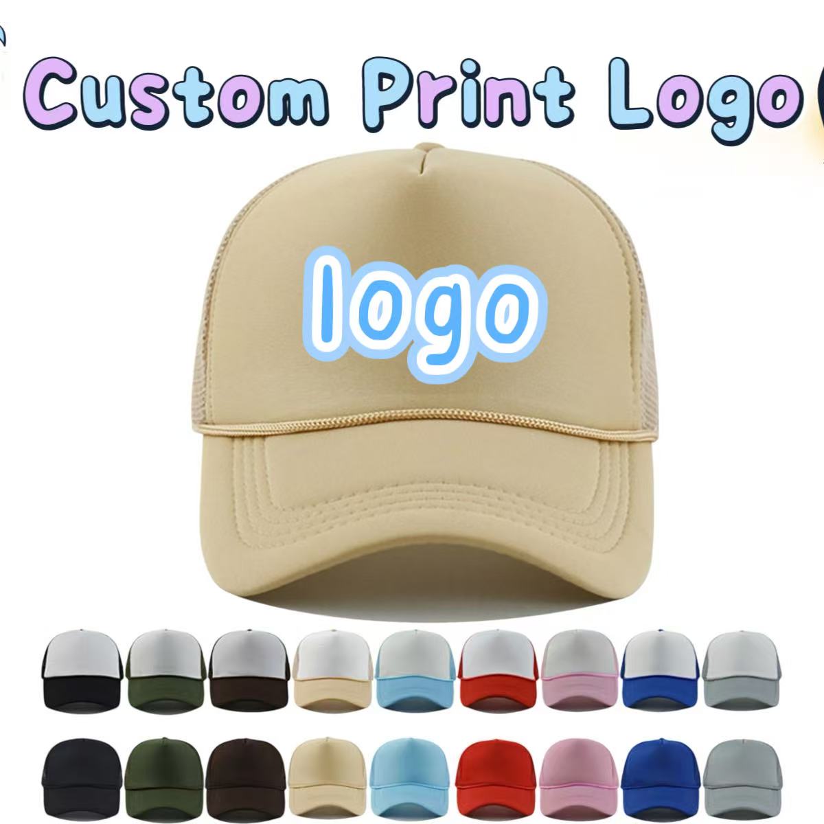 Customized Printed Logo With D - Men'S Fashion With Hat ulasan dan harga