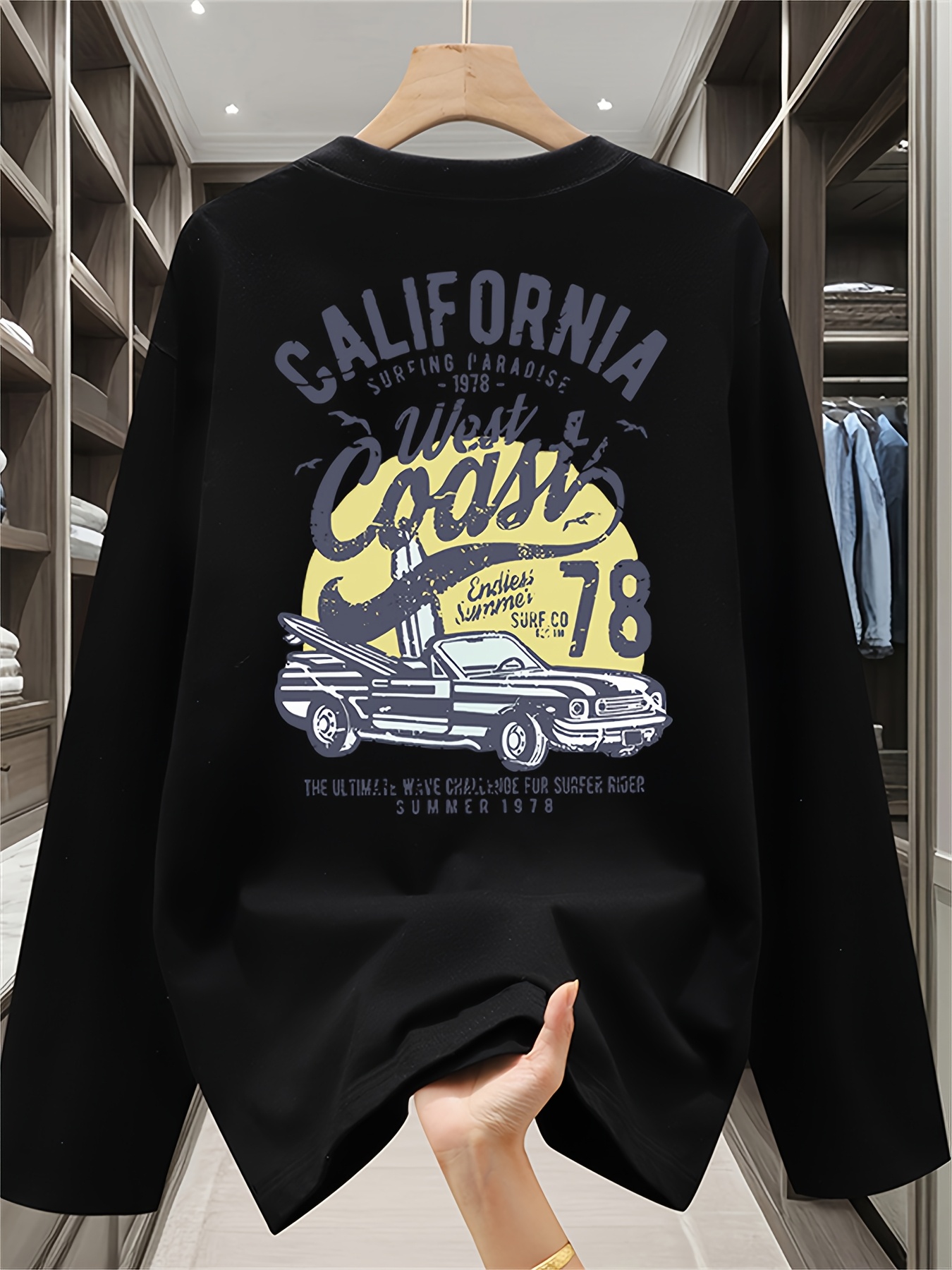 100 Cotton Autumn Long Sleeve  - Men'S Fashion T Shirts ulasan dan harga