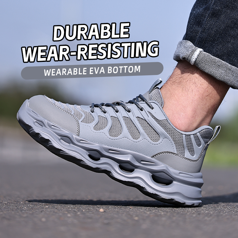 Fashion Sneakers Safety Shoes  - Mens Fashion Trainers ulasan dan harga