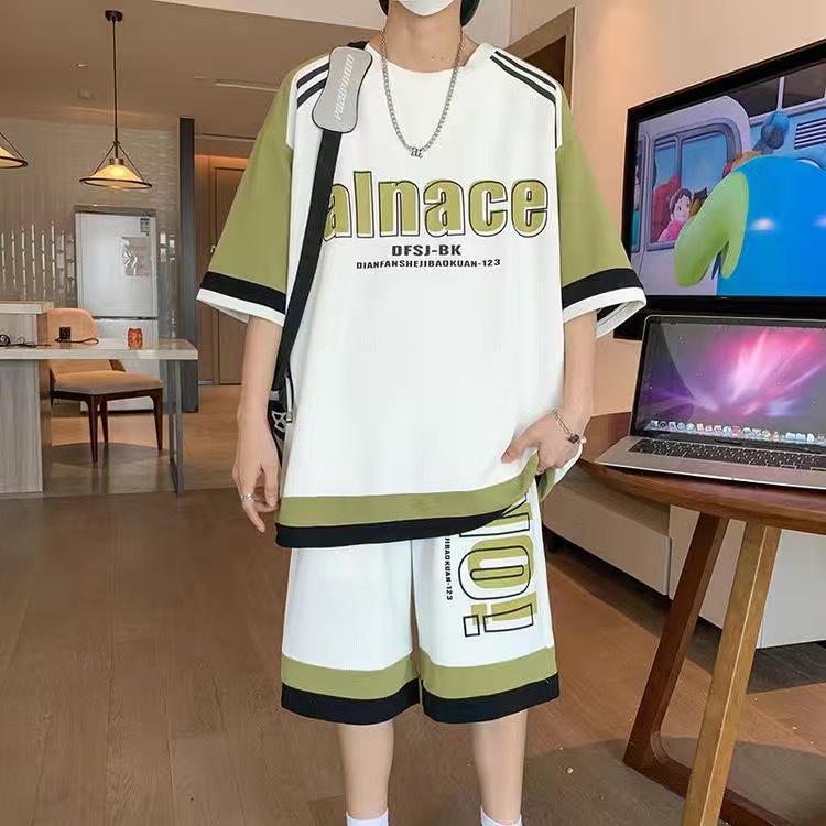 Men's Casual 2-Piece Sportswea - Mens Fashion Clothes ulasan dan harga
