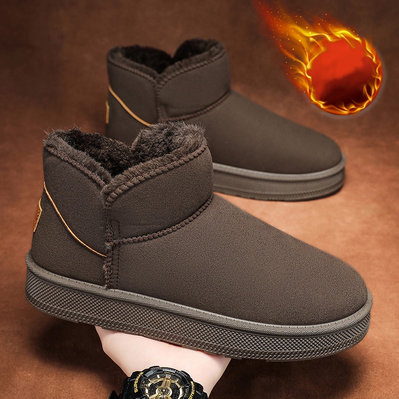 Winter Fleece-Lined Warm Cotto - Men'S Fashion News ulasan dan harga