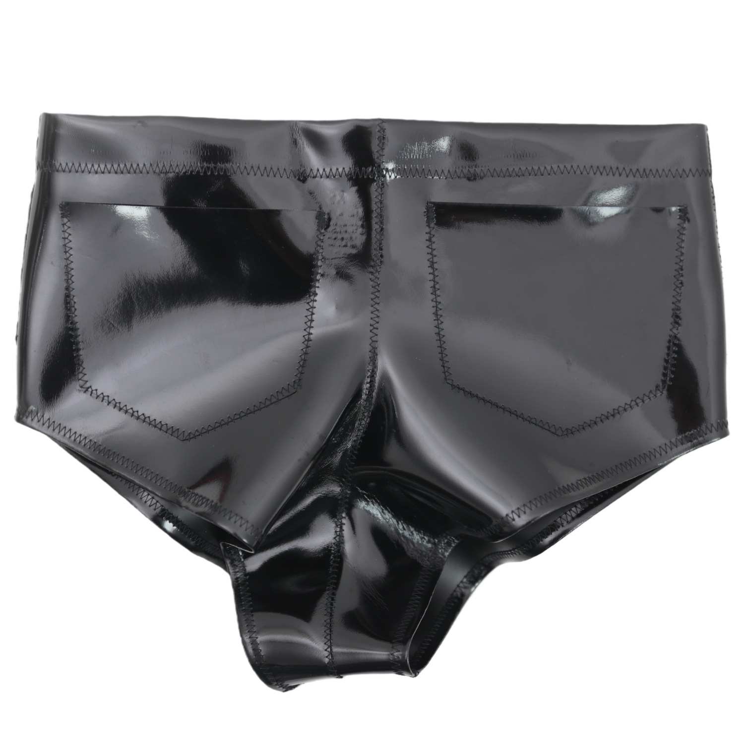 Women Men Glossy Pocket Shorts - Men'S Fashion Videos ulasan dan harga