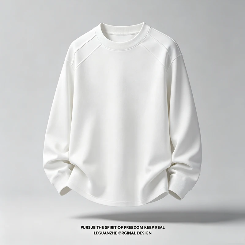 Men Crew Neck Raglan Sleeve Lo - Men'S Fashion T Shirts ulasan dan harga