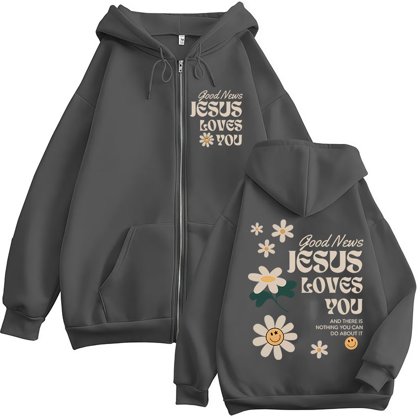 Good News Jesus Loves You Chri - Men'S Fashion News ulasan dan harga