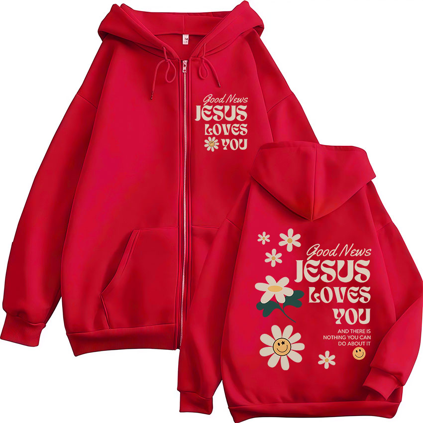 Good News Jesus Loves You Chri - Men'S Fashion News ulasan dan harga