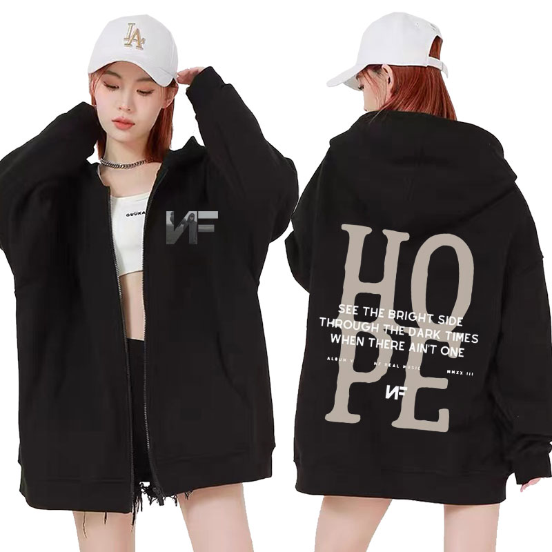 Rapper NF Hope Tracklist Zippe - Mens Fashion Zip Up Hoodies ulasan dan harga