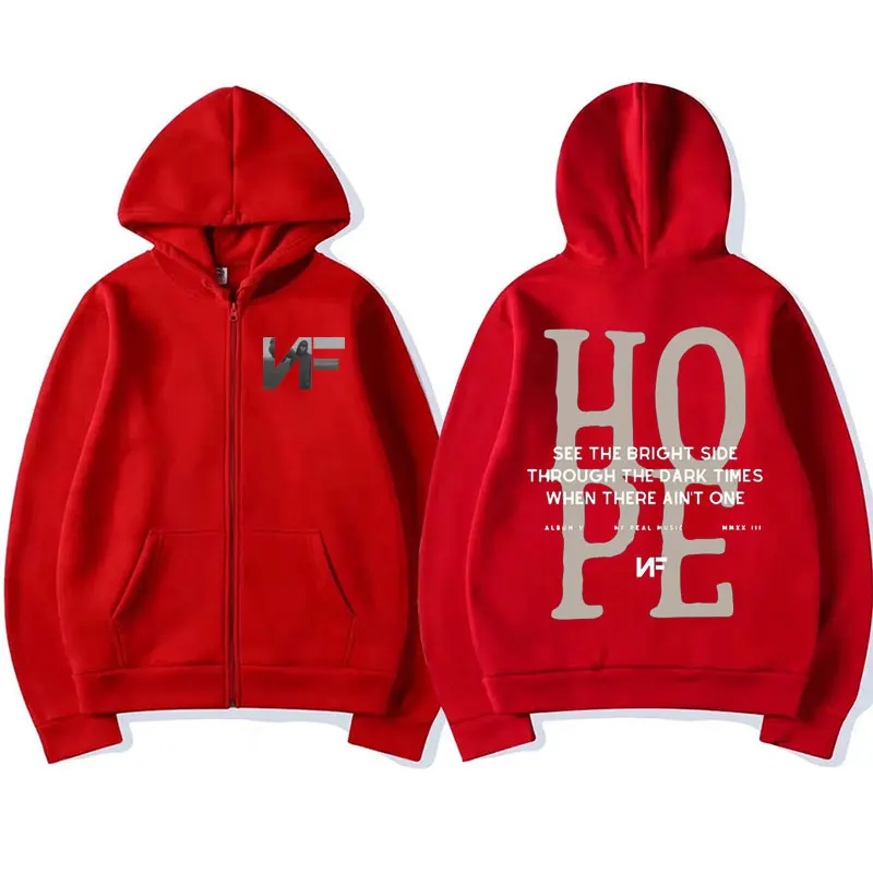 Rapper NF Hope Tracklist Zippe - Mens Fashion Zip Up Hoodies ulasan dan harga