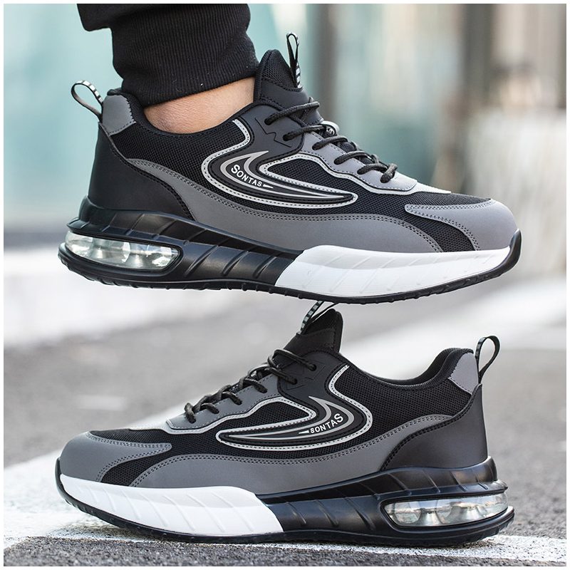 men fashion steel toe caps wor - Mens Fashion Trainers ulasan dan harga