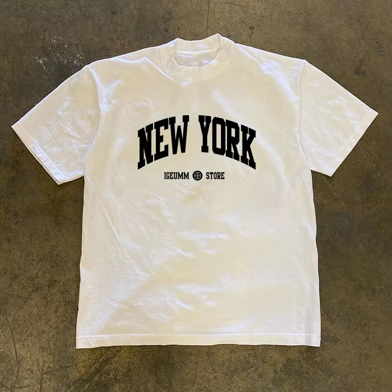 2026 New Cool Vintage NEW YORK - Men'S Fashion New York ulasan dan harga