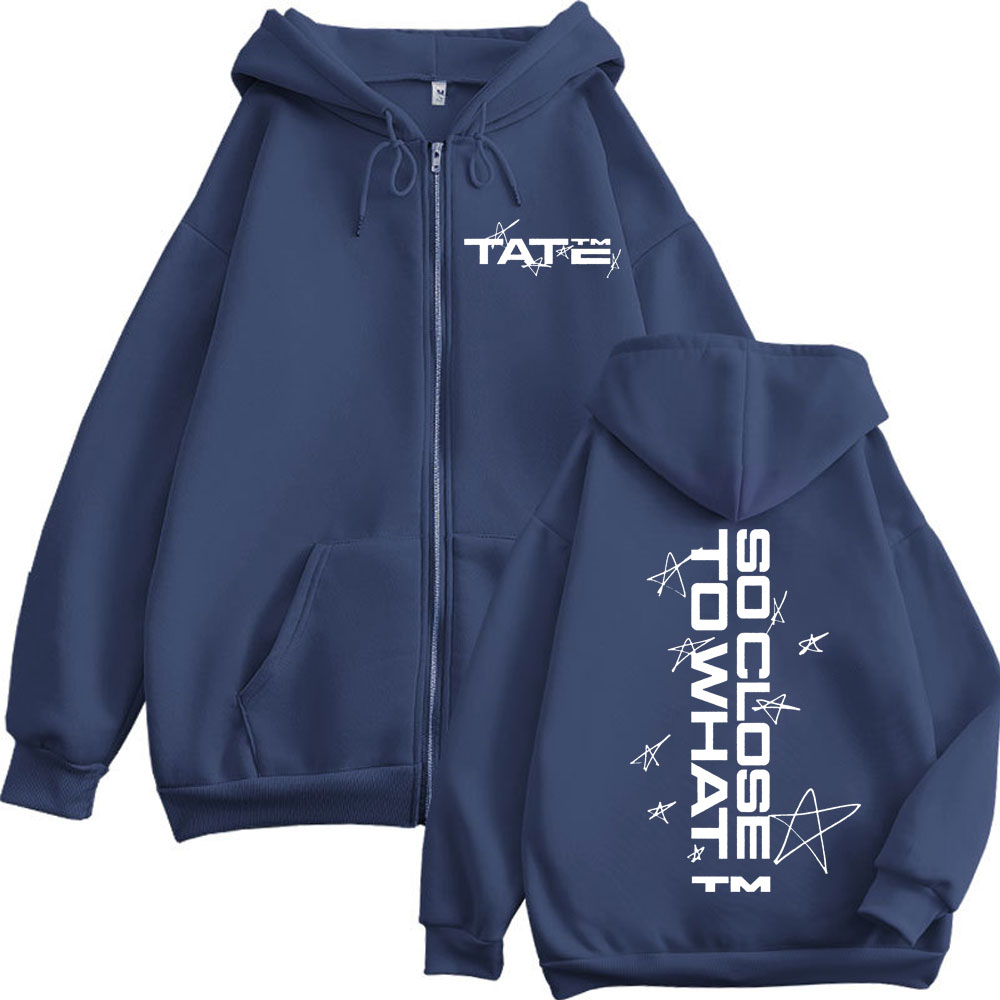 Tate McRae So Close To What Pr - Mens Fashion Zip Up Hoodies ulasan dan harga