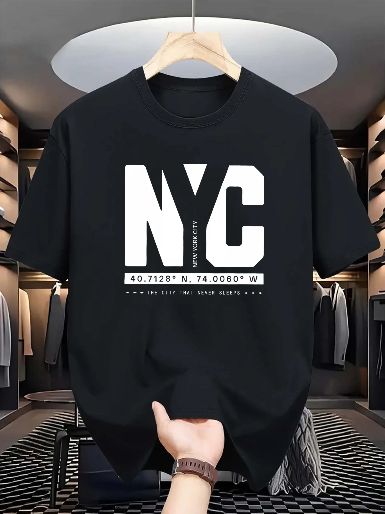 Men's Summer Fashion Trend Cas - Men'S Fashion New York ulasan dan harga