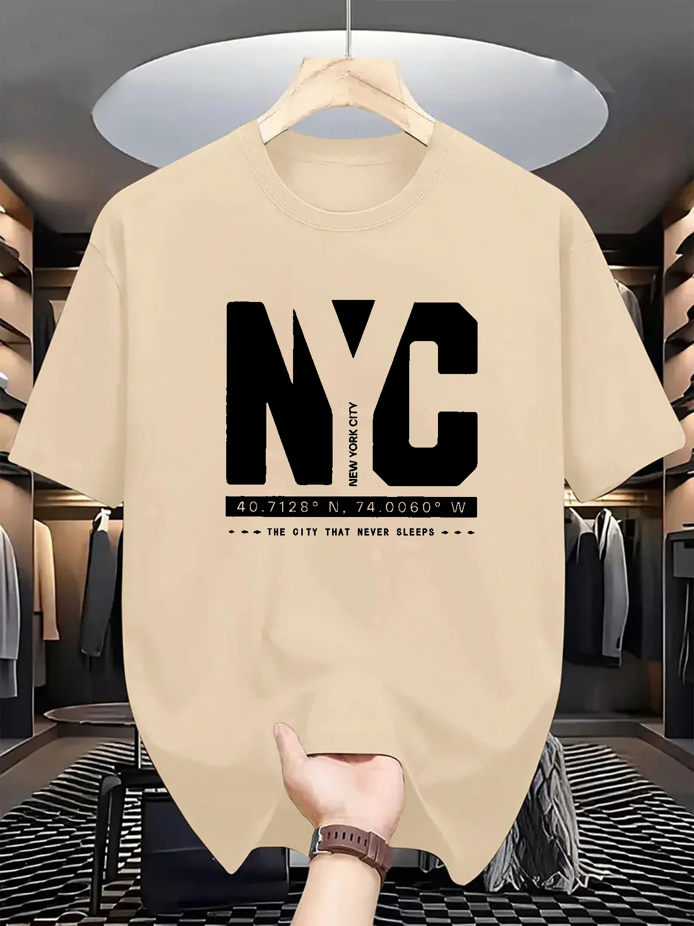 Men's Summer Fashion Trend Cas - Men'S Fashion New York ulasan dan harga