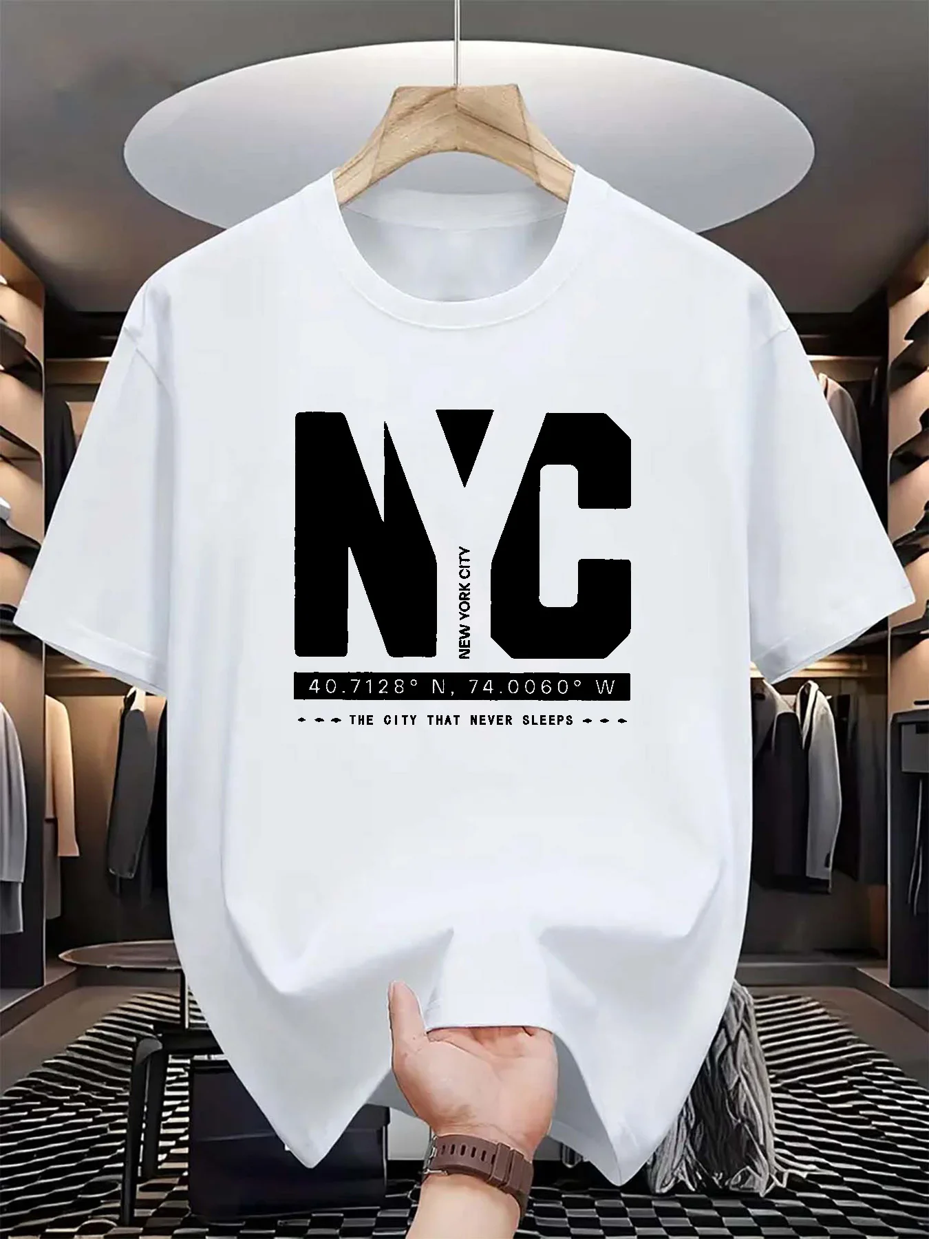 Men's Summer Fashion Trend Cas - Men'S Fashion New York ulasan dan harga