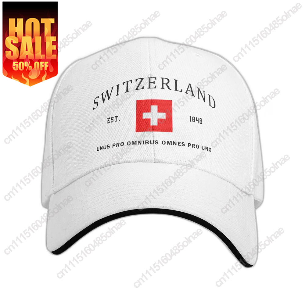 Personalized Fashion Swiss Swi - Men'S Fashion With Hat ulasan dan harga