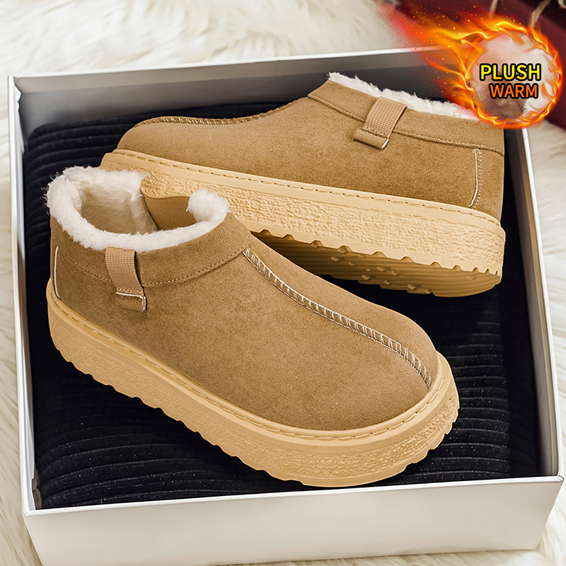Low-cut Warm Snow Boots Comfor - Men'S Fashion News ulasan dan harga