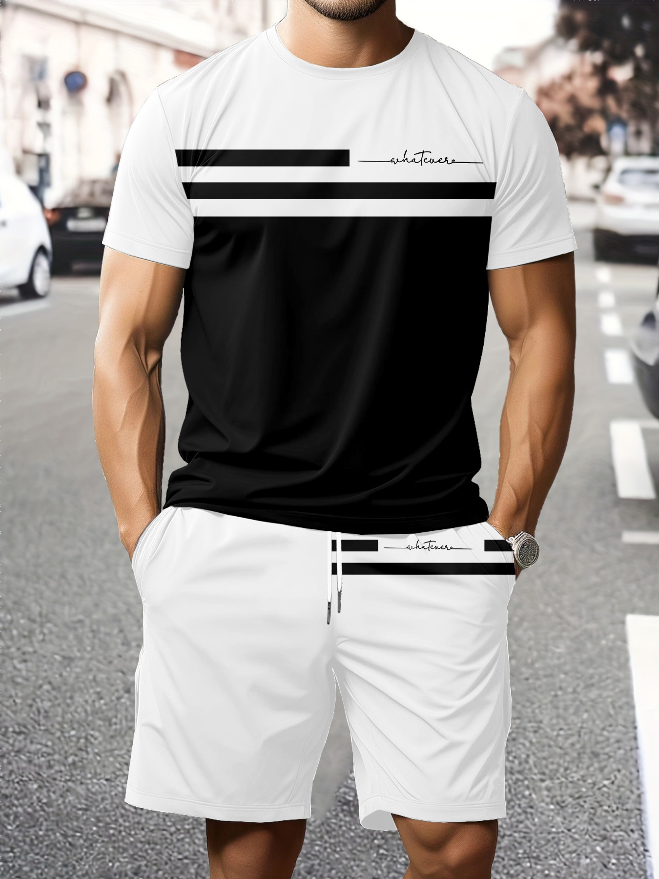Summer Men's Short-Sleeved Sho - Men'S Fashion Videos ulasan dan harga