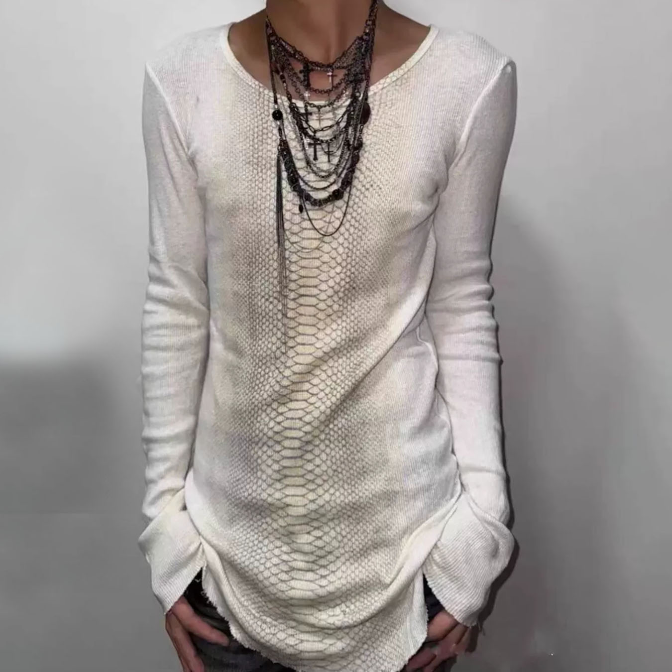 Autumn Retro Subculture Python - Men'S Fashion T Shirts ulasan dan harga