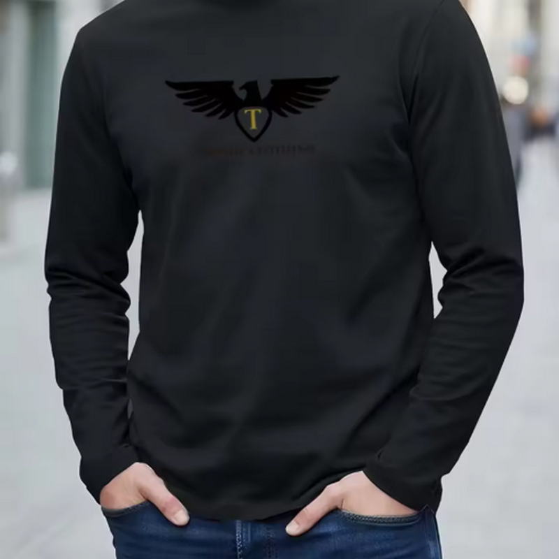 New 100% Pure Cotton Autumn Me - Men'S Fashion T Shirts ulasan dan harga