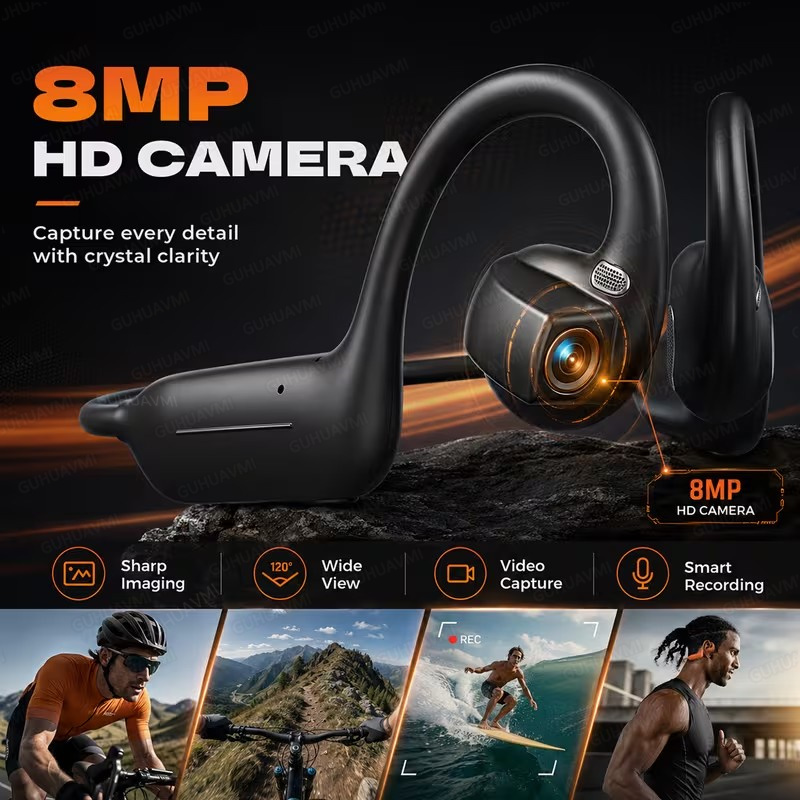 New Women 8MP Camera Earphones - Men'S Fashion Videos ulasan dan harga