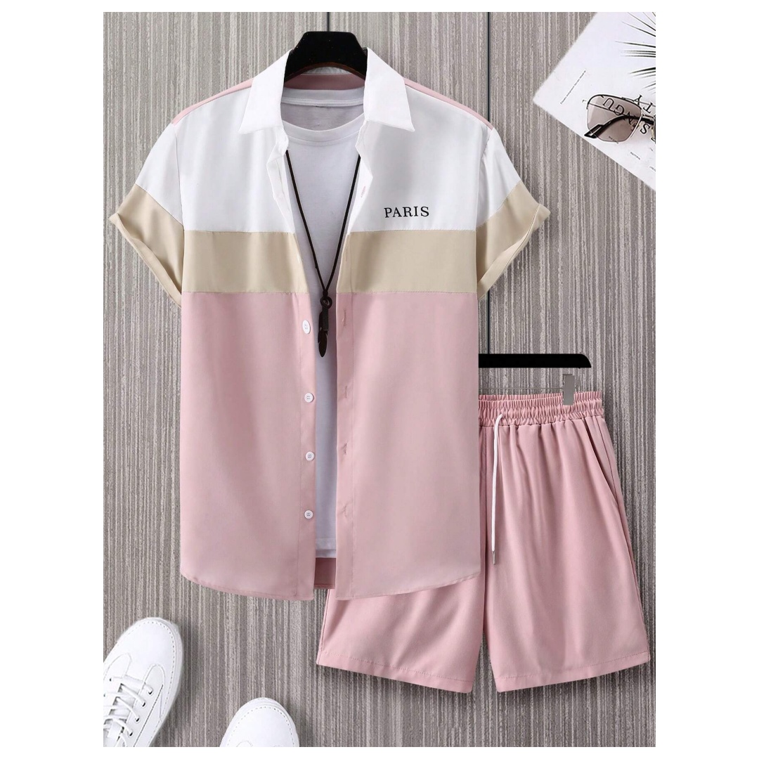 Men's Fashion Suit Blue And Wh - Mens Fashion Clothes ulasan dan harga