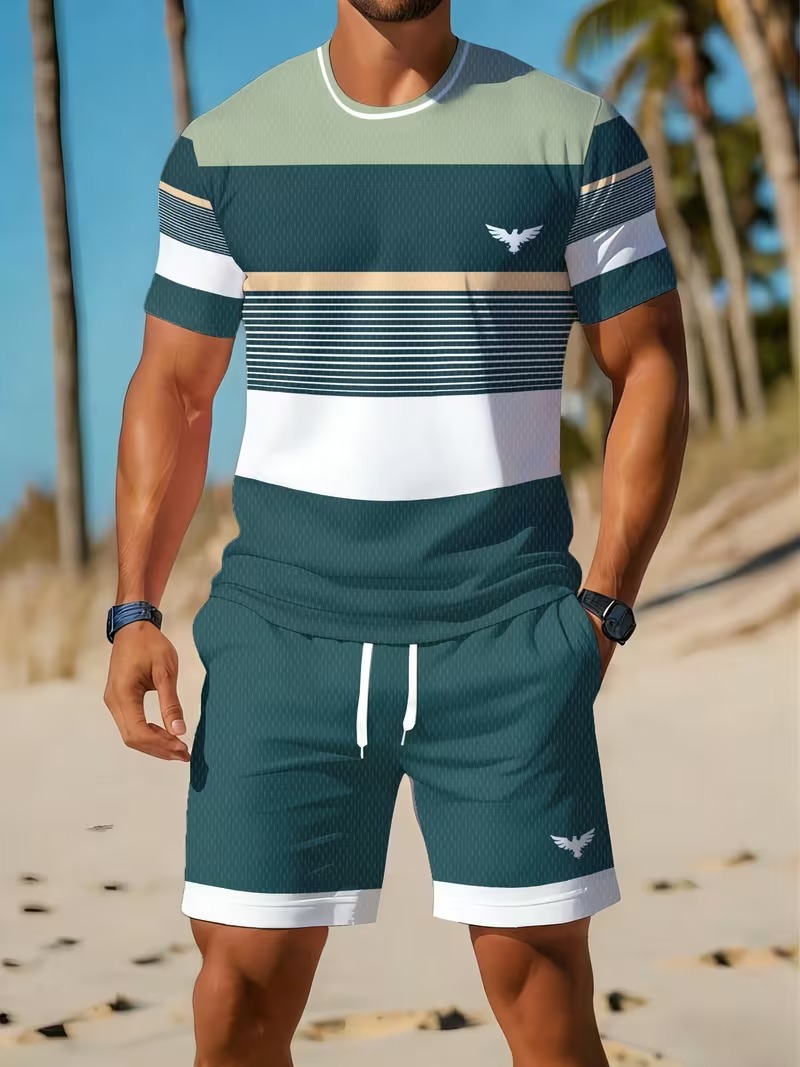 Summer Popular Men's T-shirt+s - Men'S Fashion Videos ulasan dan harga